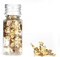 2Pcs Edible Gold Leaf, Genuine Gold Flakes for Cooking, Cakes, Makeup, Gilding, Decoration, Health & Spa